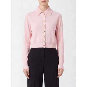 Sportmax Women Virgin Wool Polo Cardigan Sportmax With Metallic Buttons